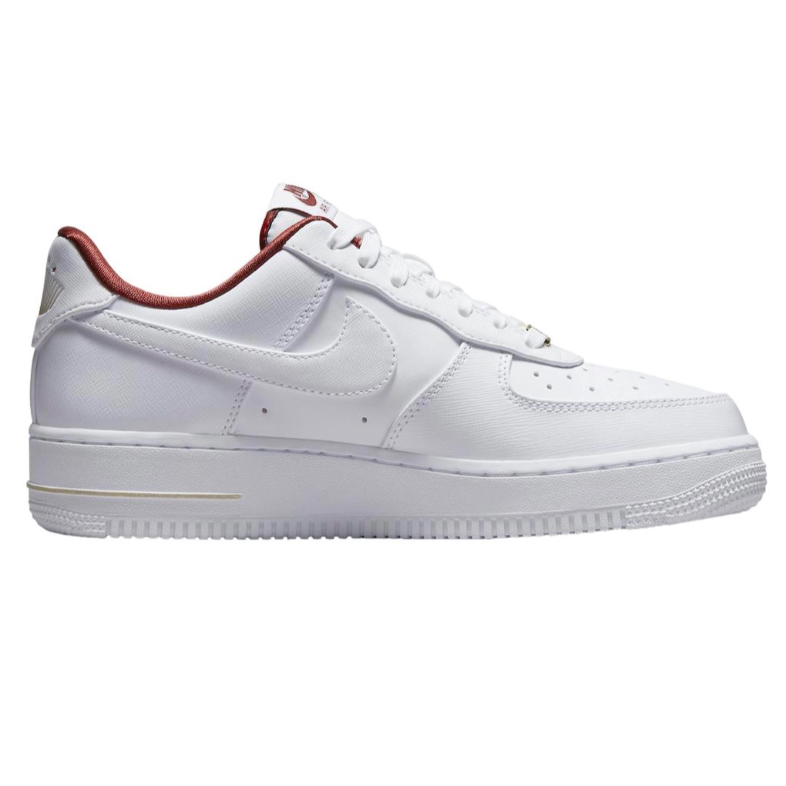 Nike Air Force 1 Low Just Do It Summit White Team Red