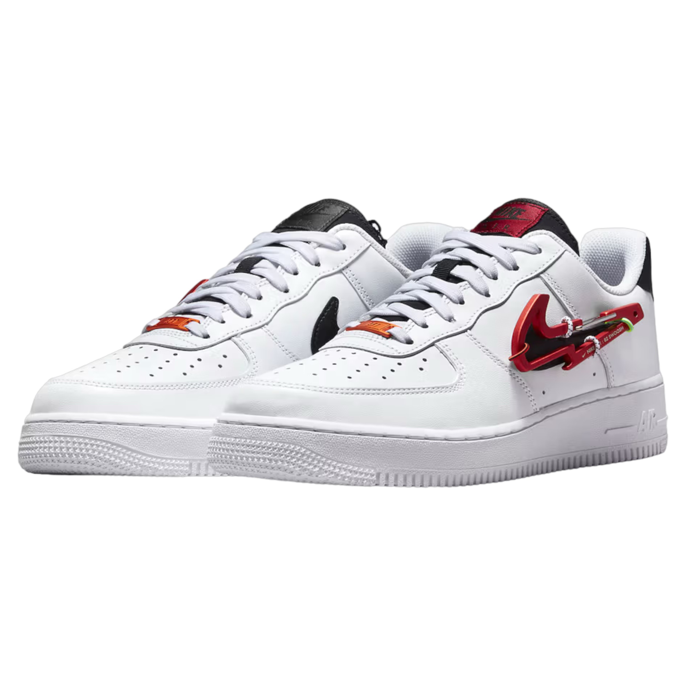 Nike Air Force 1 Low Carabiner Swoosh Red