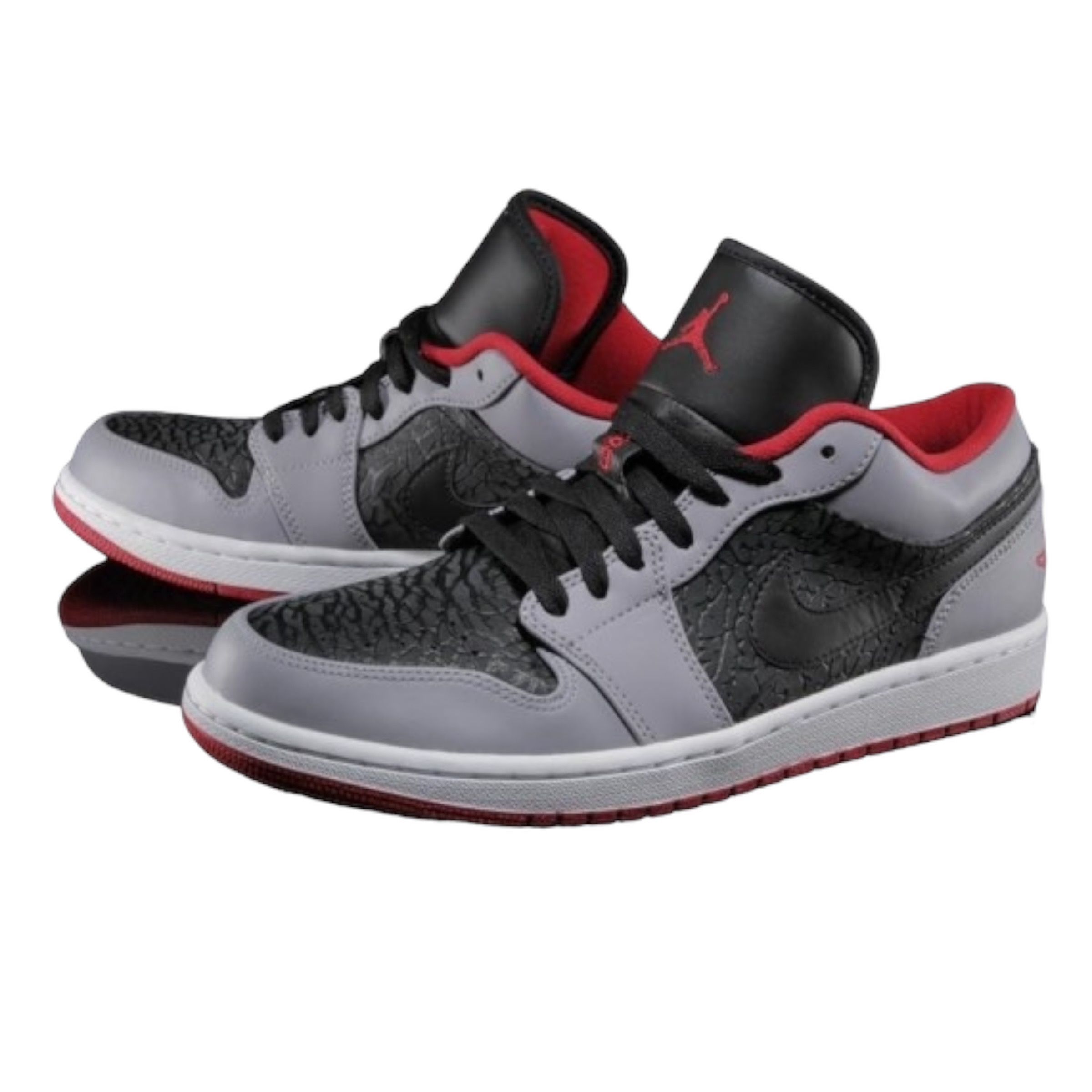 Jordan 1 Low Black Gym Red Cement