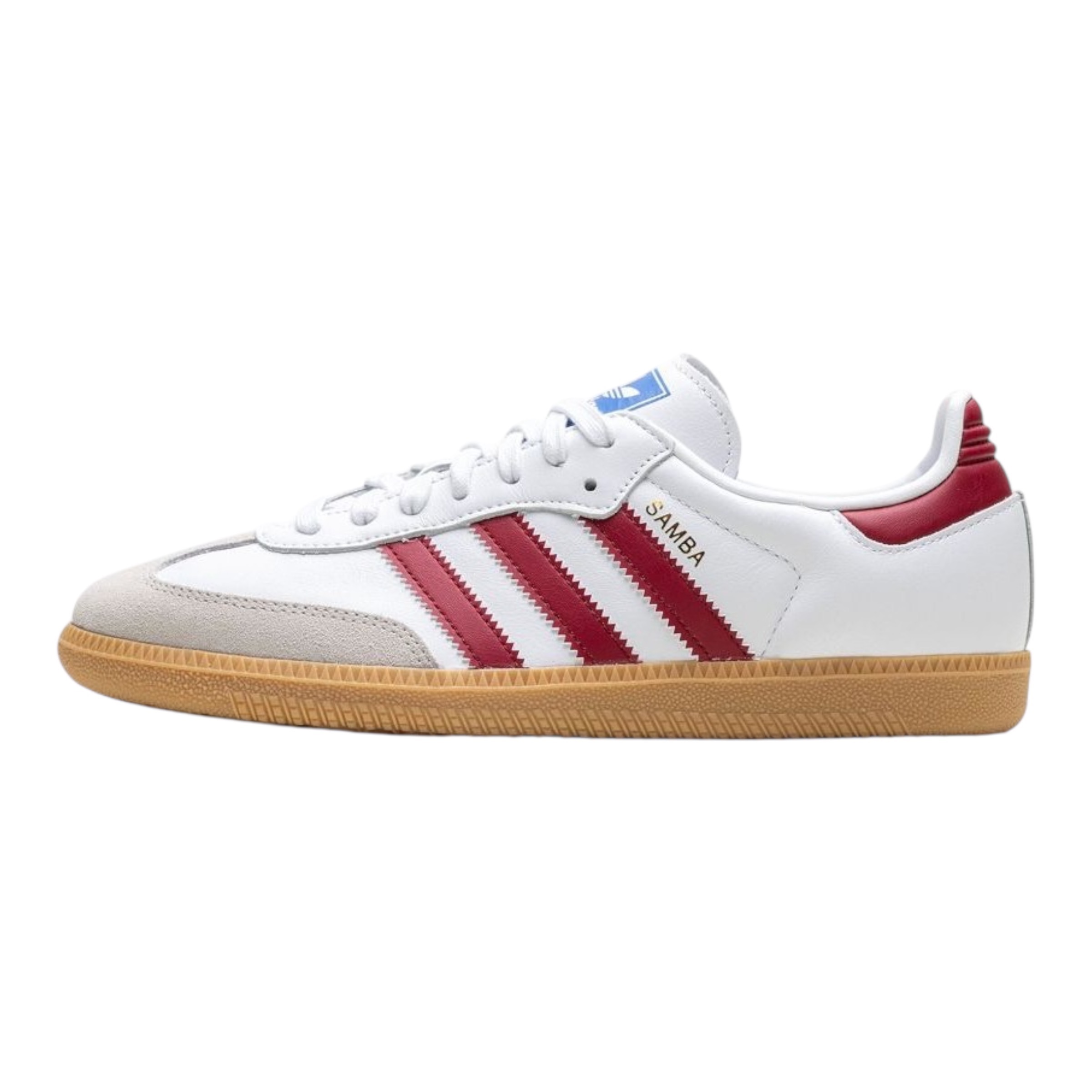 Adidas Samba OG White Burgundy Gum