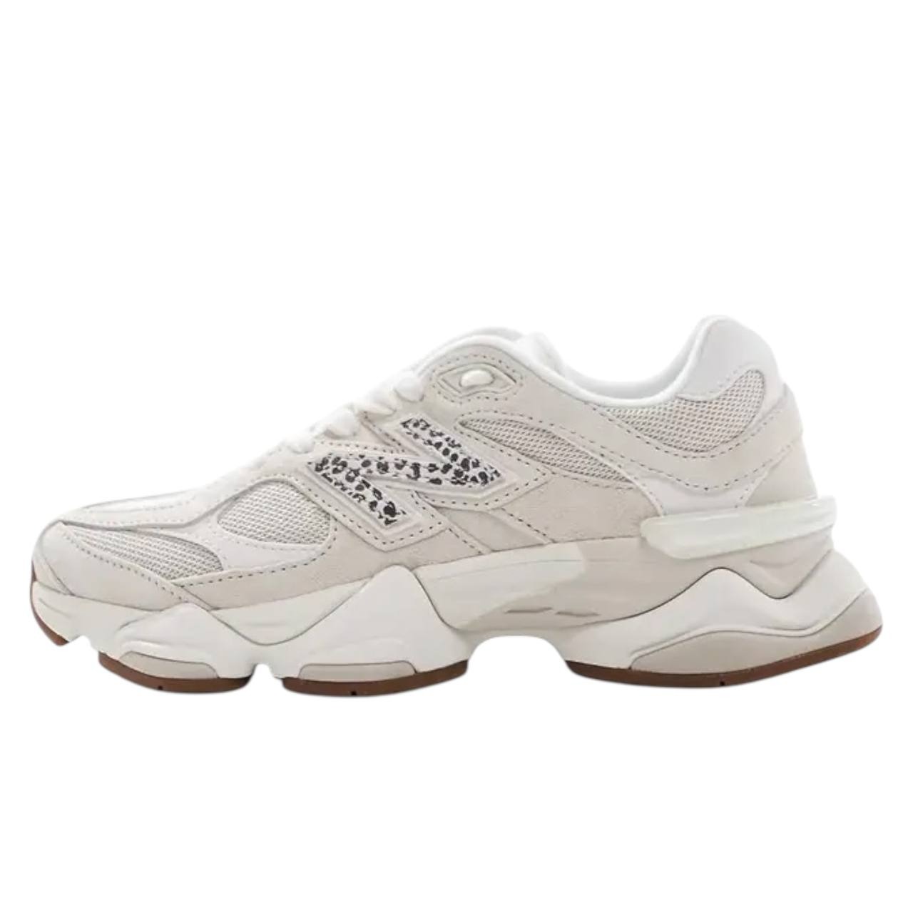 New Balance 9060 Sea Salt Leopard Print