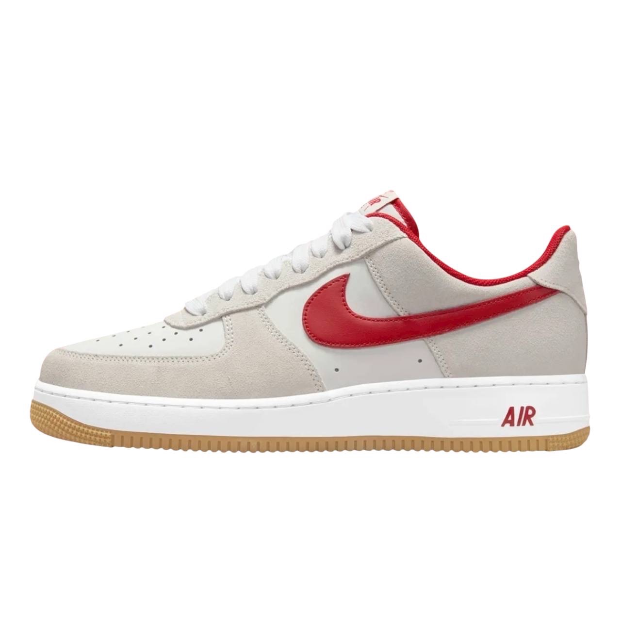 Nike Air Force 1 Low ‘07 LV8 Summit White Varsity Red Gum