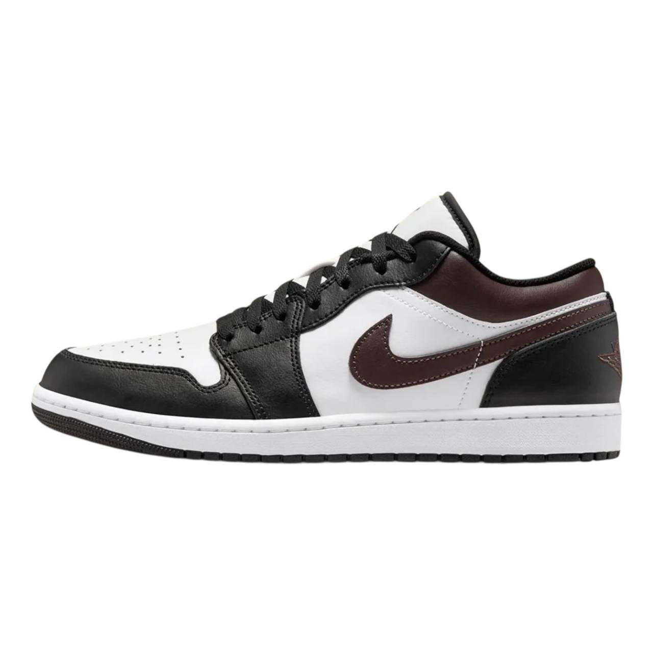 Jordan 1 Low White Black Brown