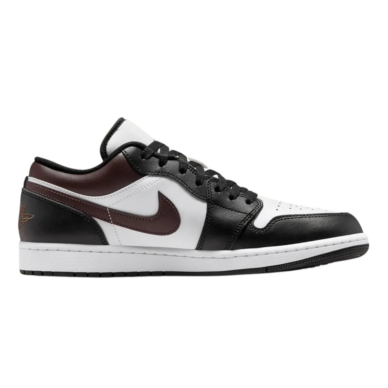 Jordan 1 Low White Black Brown