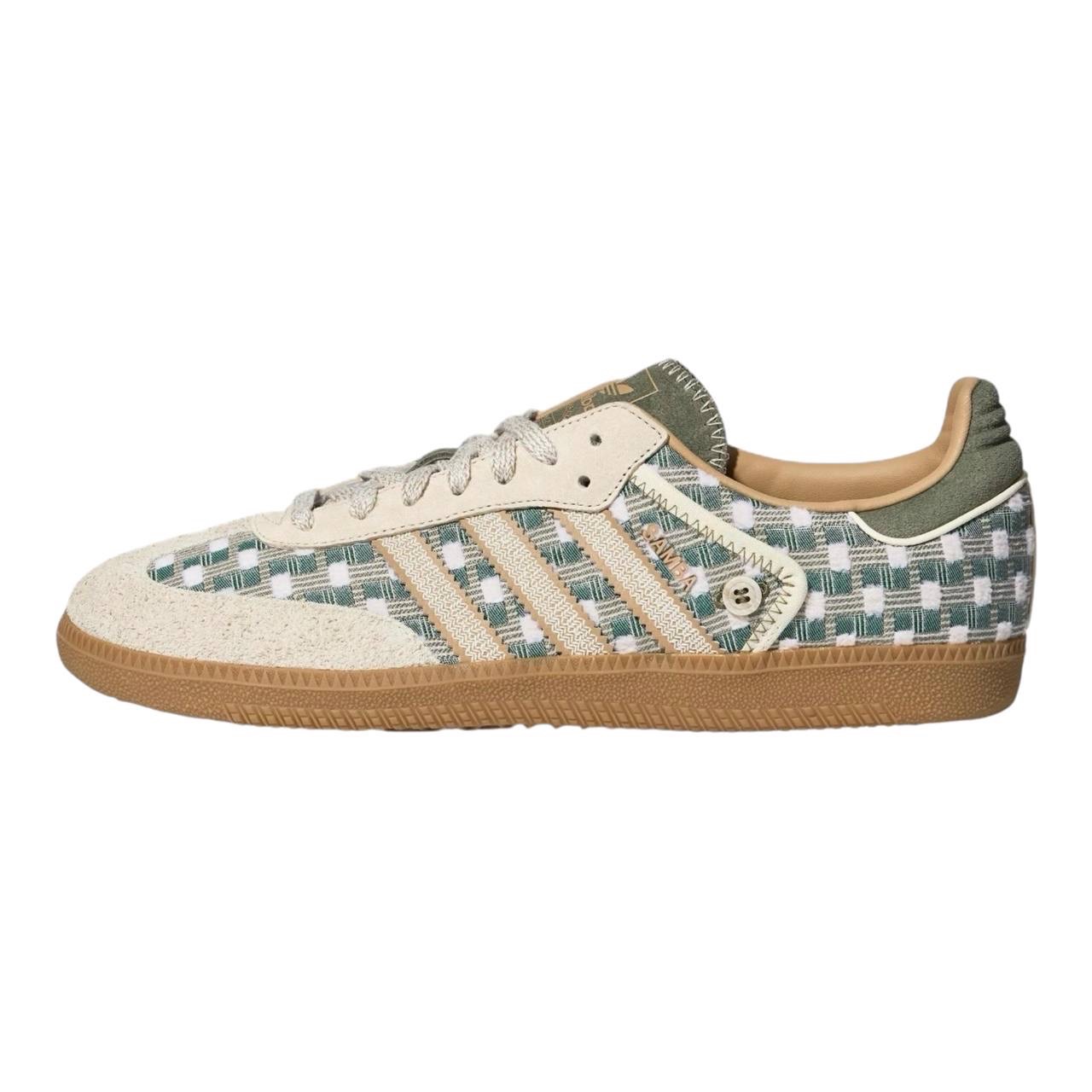 Adidas Samba OG Woven “Orbit Green Cream White”