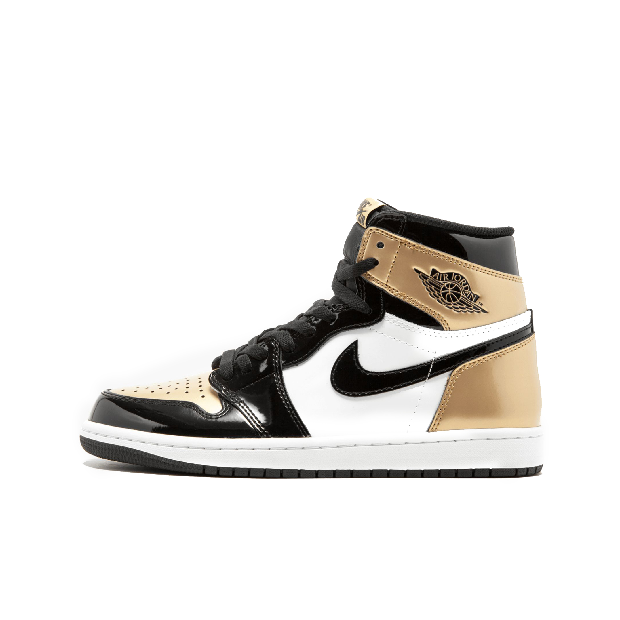 Nike Air Jordan 1 Retro High OG NRG “Petent Gold Toe”