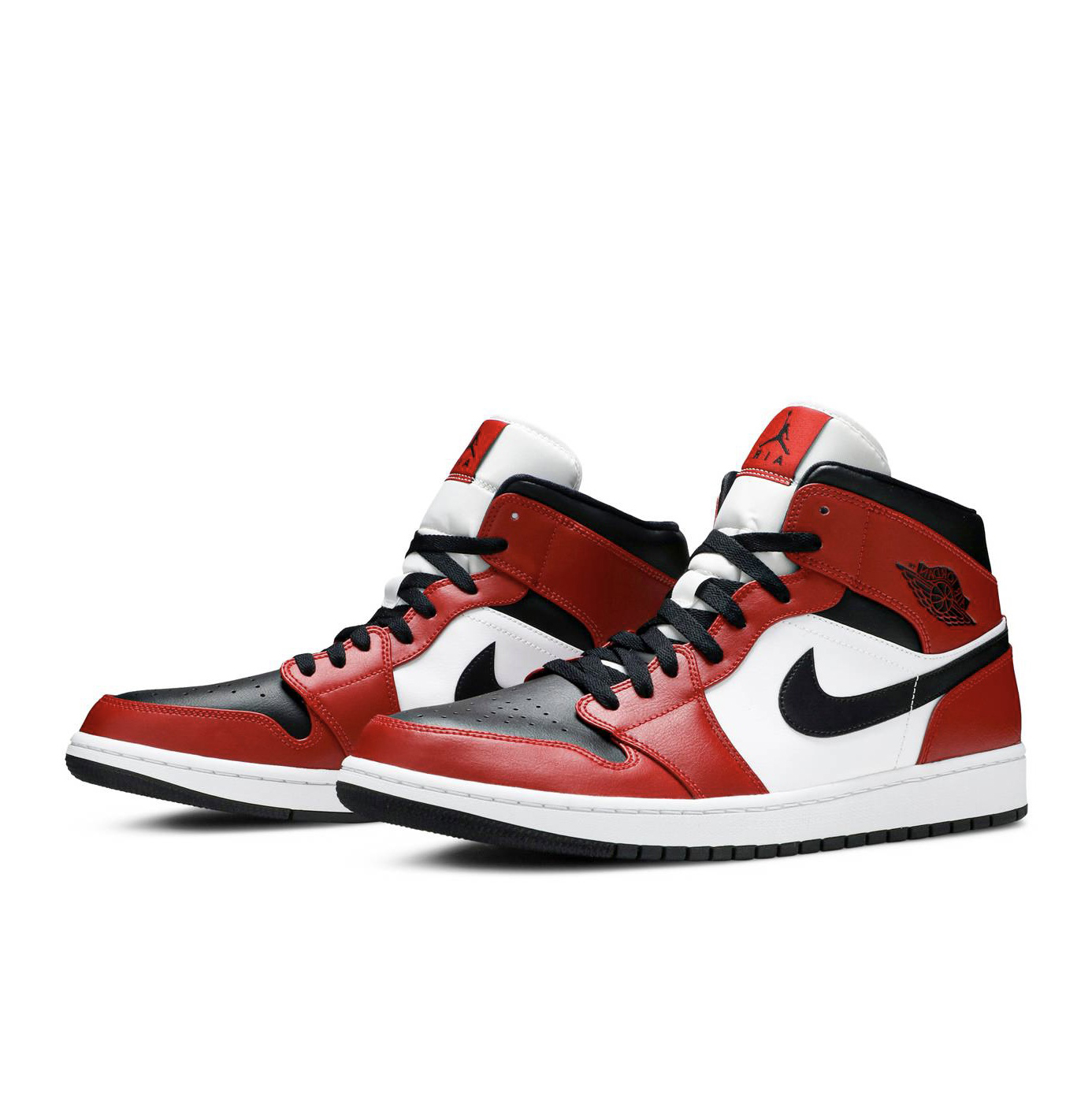 Nike Air Jordan 1 Mid Chicago Toe